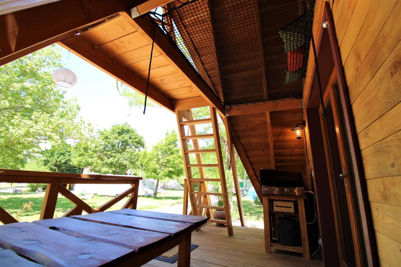 Habitat Createur - Hebergements Insolites Au Camping Municipal "Les Ecureuils" Recoubeau-Jansac Exterior photo
